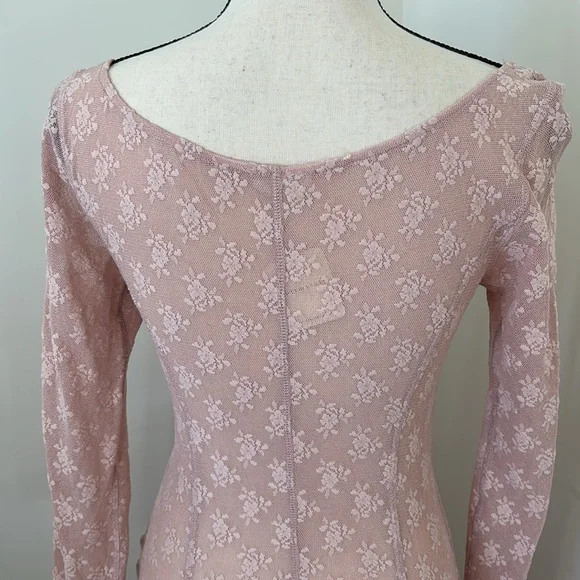 Free People Blush Asymmetrical Dress - Picture 4 of 5